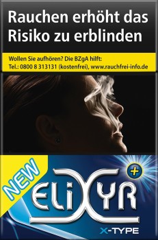 Elixyr + X Type mit Hohlfilter f. Frischefi Zigaretten